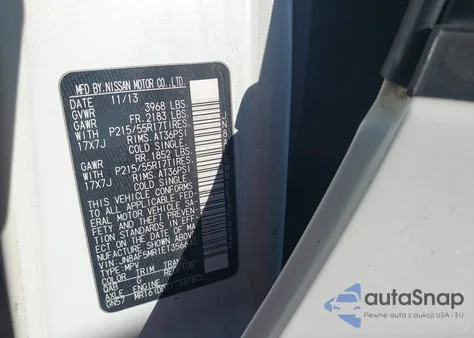 2014 Nissan Juke Sl from USA, damaged, VIN JN8AF5MR1ET356640